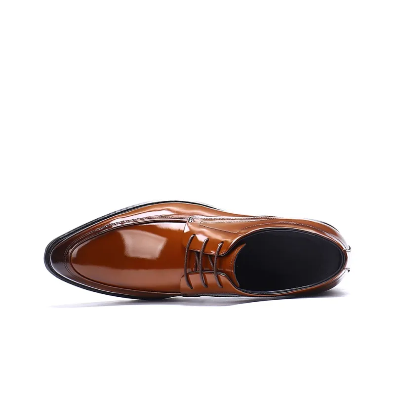 ASTON M.JAZZ Dress Shoes Men Low Top Black/Brown/Coffee-3