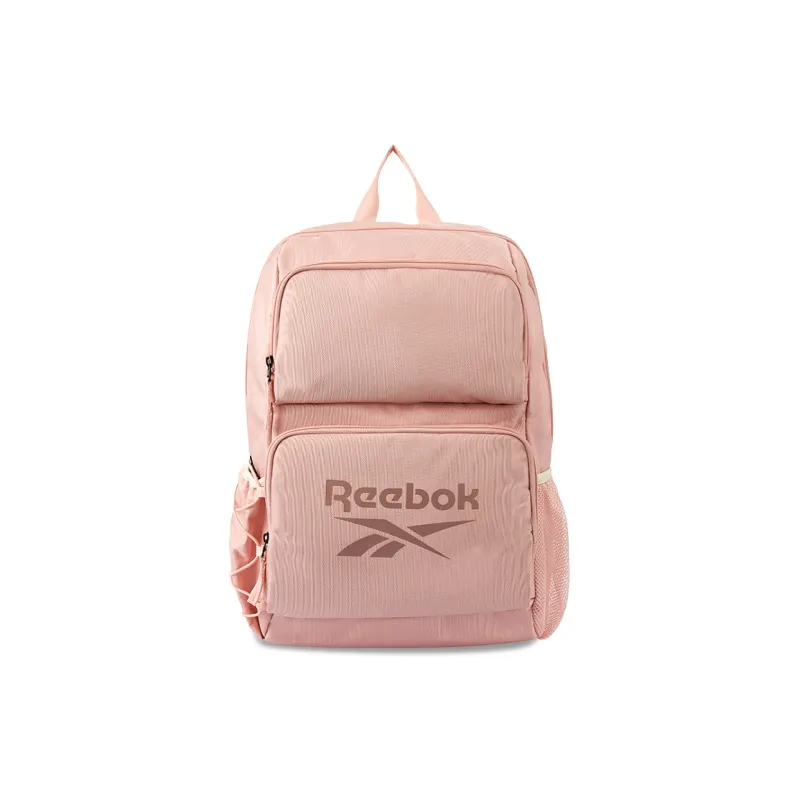 Reebok Fabric Computer Backpack Regular Unisex Light Gray/Navy Blue/Black/Light Pink/Ecru-12