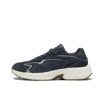 PUMA Tevaris Nitro Earth Anti Slip Wear Resistant Low Top Casual Running Shoes Unisex Dark Gray