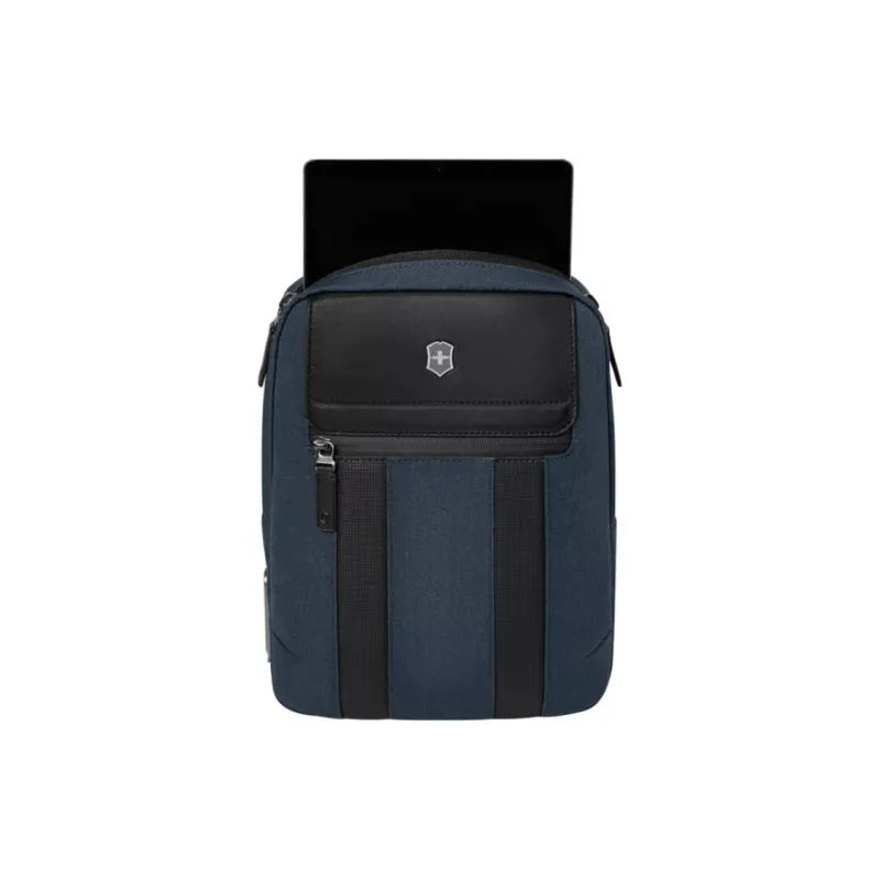 VICTORINOX Polyester Crossbody Bag Shoulder Bag Men's Blue Black-2