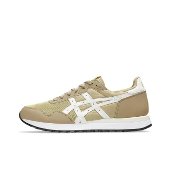 Asics Tiger Runner 2 Anti Slip Wear Resistant Low Top Casual Running Shoes Unisex Brown Yellow