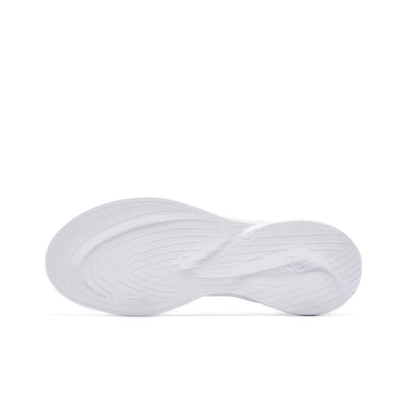 QIAODAN Light Speed 3.0 Wear resistant And Lightweight Low Top Running Shoes Men's White Green Yellow-4