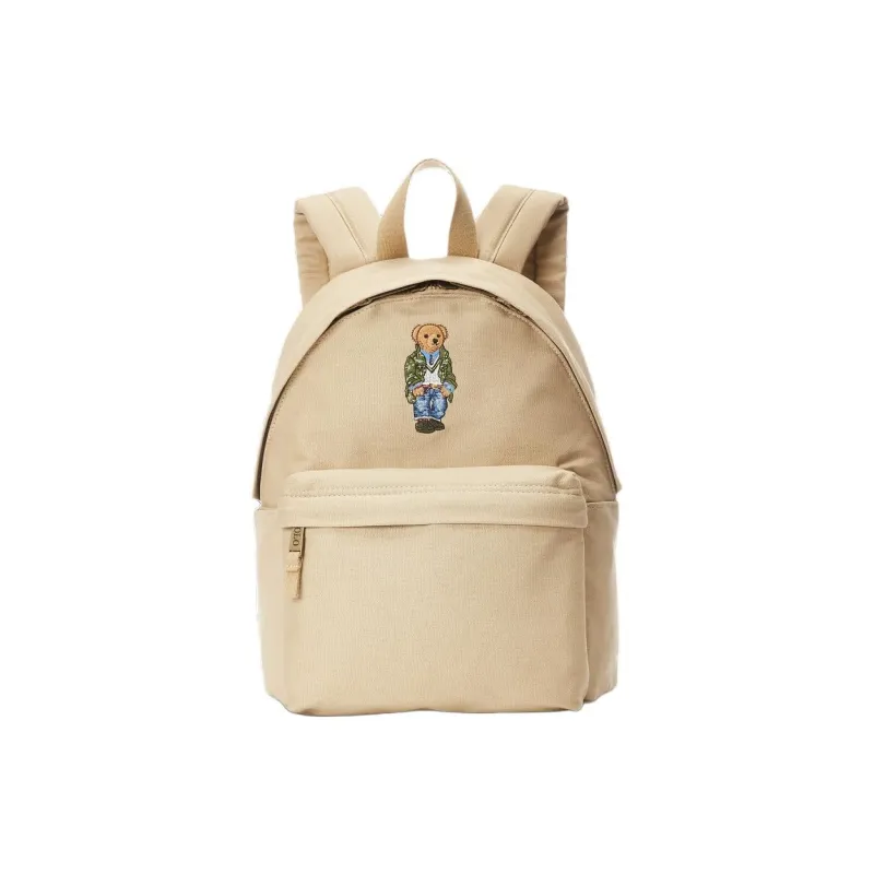 Polo Ralph Lauren Canvas Backpack Regular Kids' Beige Yellow-0