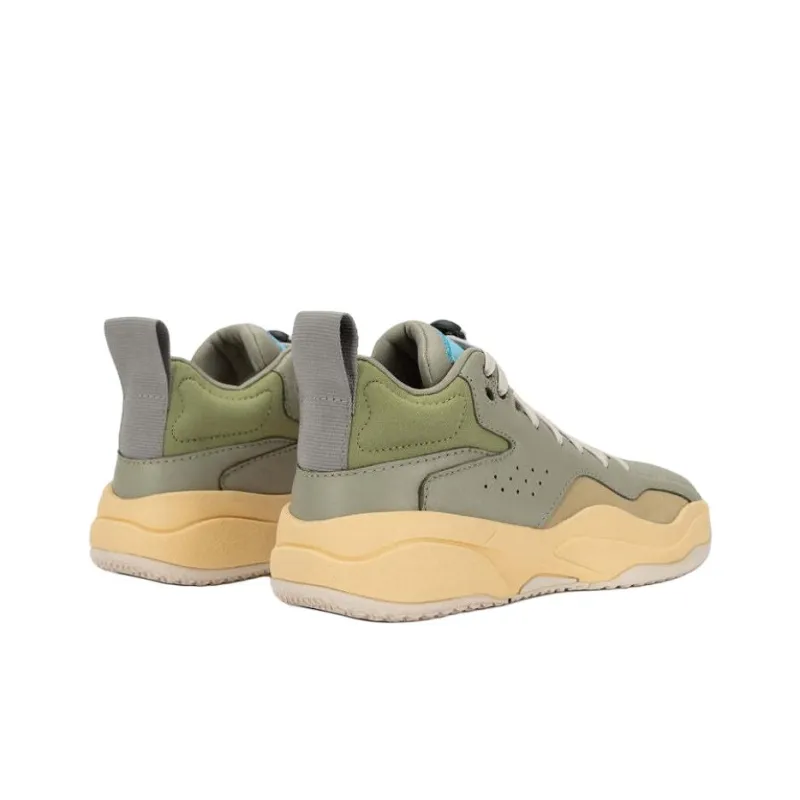 BRANDBLACK Villain Mid-Top Basketball Shoes Men's Green-4