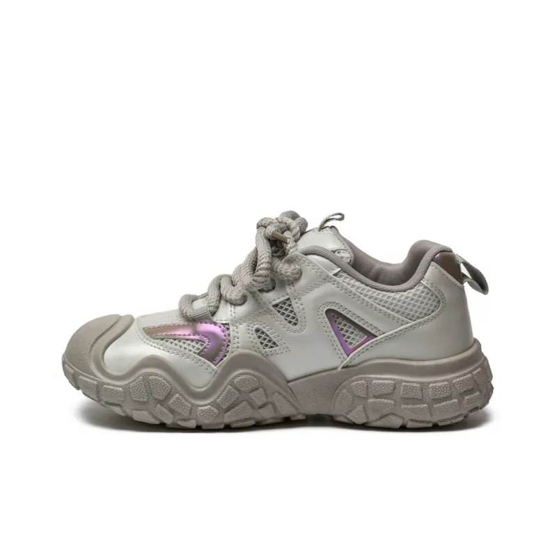 Zun'er Cushioning Anti-Slip And Wear-Resistant Low-Top Chunky Sneakers Women's-8