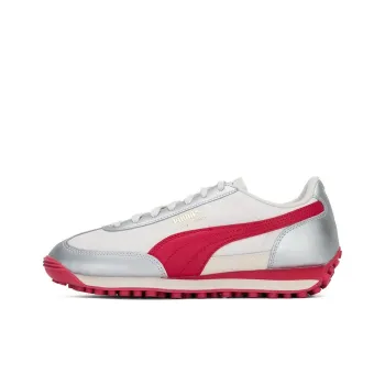PUMA Easy Rider Slip Resistant Low Top Casual Running Shoes Unisex Silver White Red
