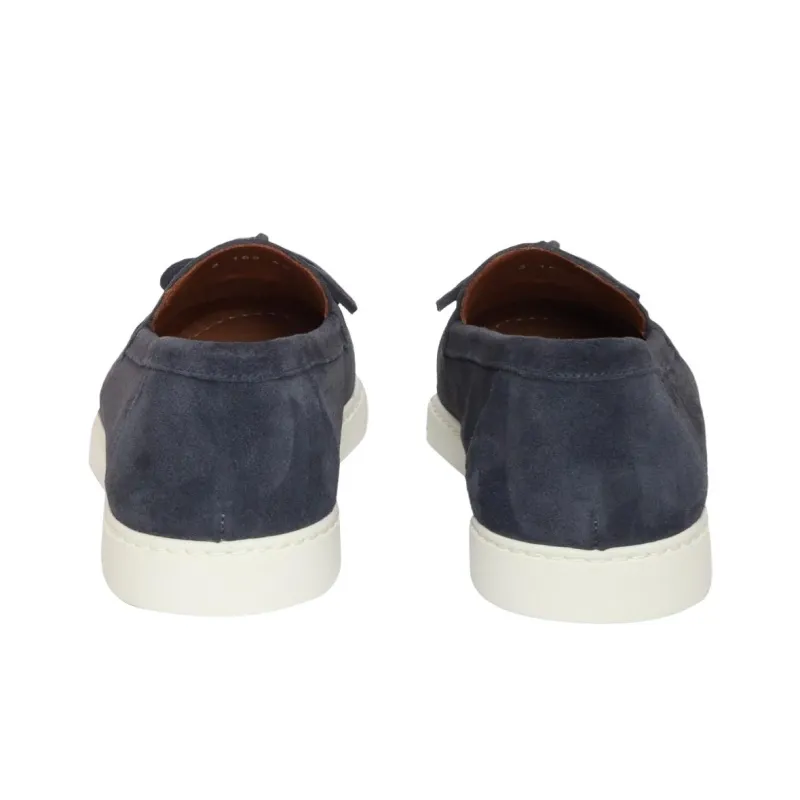 DOUCAL'S Lace up Suede Loafers-3
