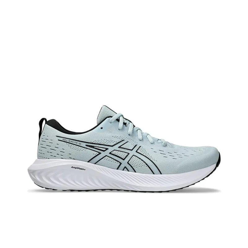 Asics Gel Excite 10 Cushioning, Slip Resistant, And Abrasion Resistant Low Top Running Shoes Men's Gray Black-1