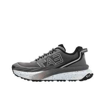 EMPORIO ARMANI Crusher Distance Sonic Trail Low Top Casual Shoes Unisex Gray