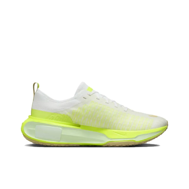 Nike Invincible 3 Slip Resistant, Abrasion Resistant, Breathable Low Top Casual Running Shoes Men's Yellow White-1