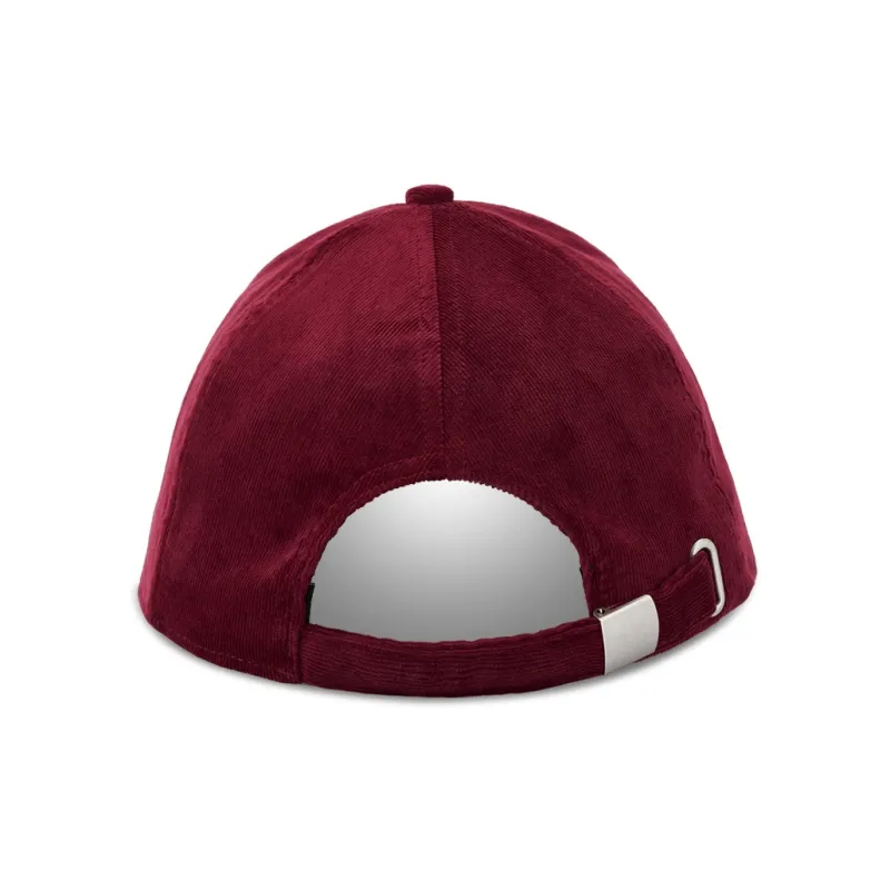 Reebok Corduroy Baseball Caps Unisex Light Coffee/Navy Blue/Burgundy-8