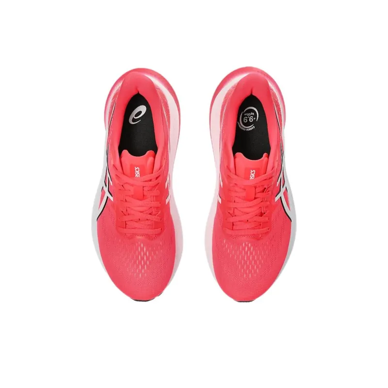 Asics GT 2000 12 Anti Slip Wear Resistant Low Top Training Running Shoes Women's Red White-2