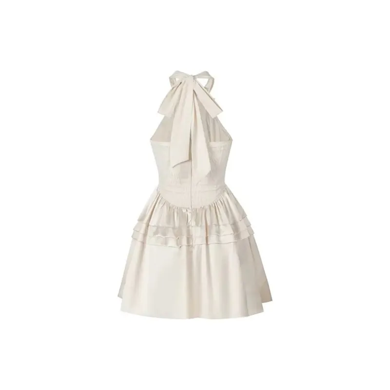 JOSR Sleeveless Dress Women's Apricot-1