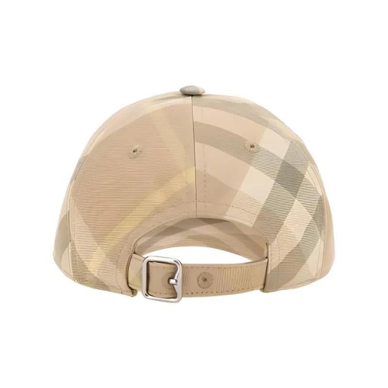 Burberry Checked Curved Peak Baseball Hat-2