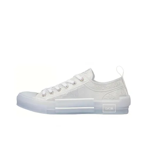 DIOR B23 Skateboard Shoes Men Low-Top White