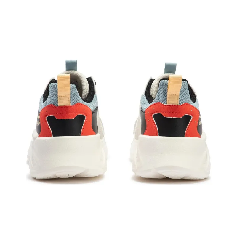 361° Cushioning Wear-Resistant Low-Top Casual Shoes Men's White Blue-4