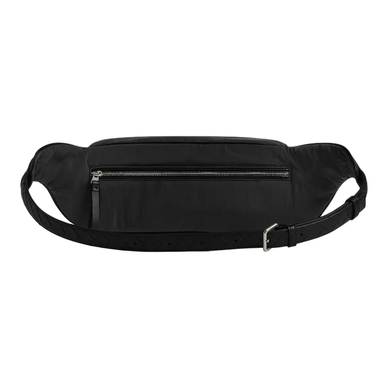 Bottega Veneta Logo Patch Zipped Belt Bag-2