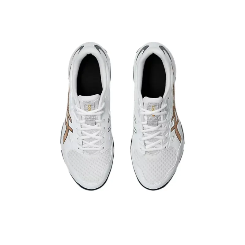 Asics Gel Rocket 11 'White Pure Gold Navy'-3