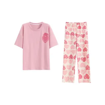 Ordifen Pajama Set Women's Pink