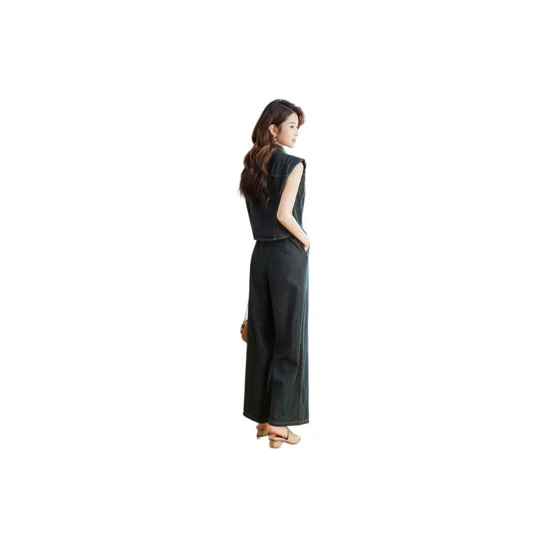TERRE BLEUE Casual Suit Women's Dark Blue-1