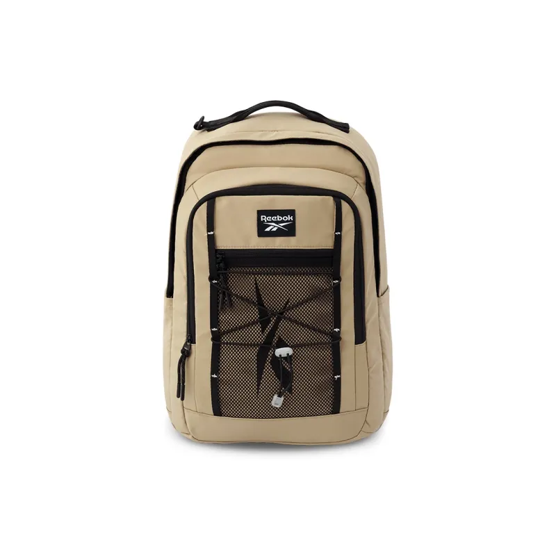 Reebok Fabric Backpack Regular Unisex Ecru/Khaki/Black-8