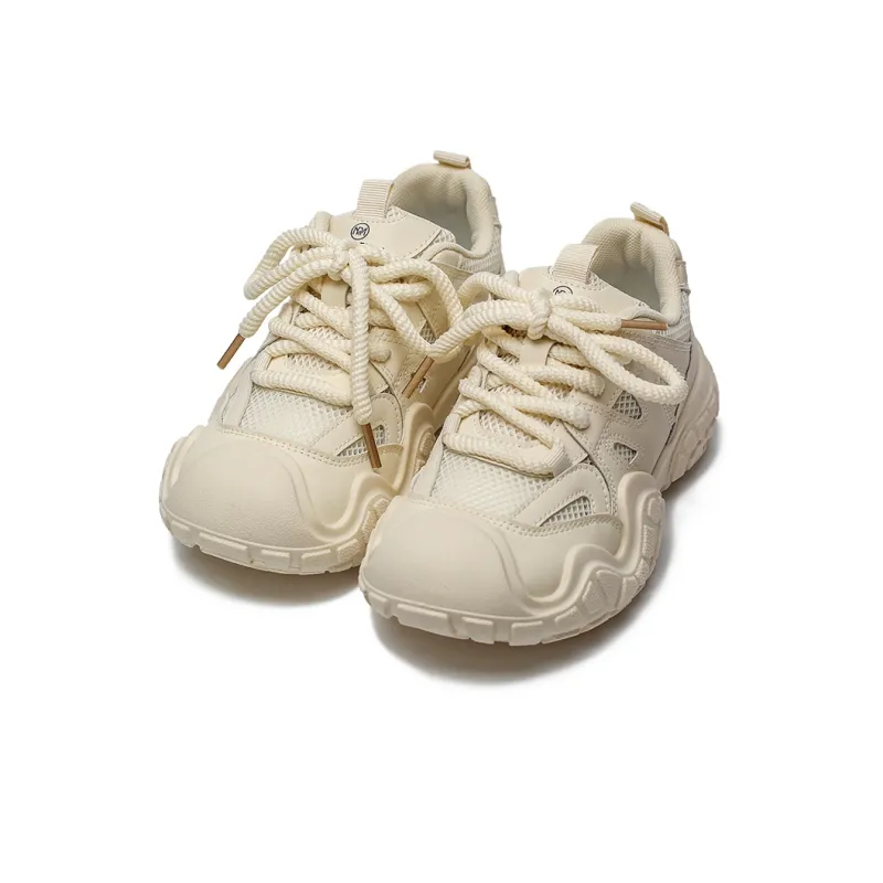 Zun'er Cushioning Anti-Slip And Wear-Resistant Low-Top Chunky Sneakers Women's-3