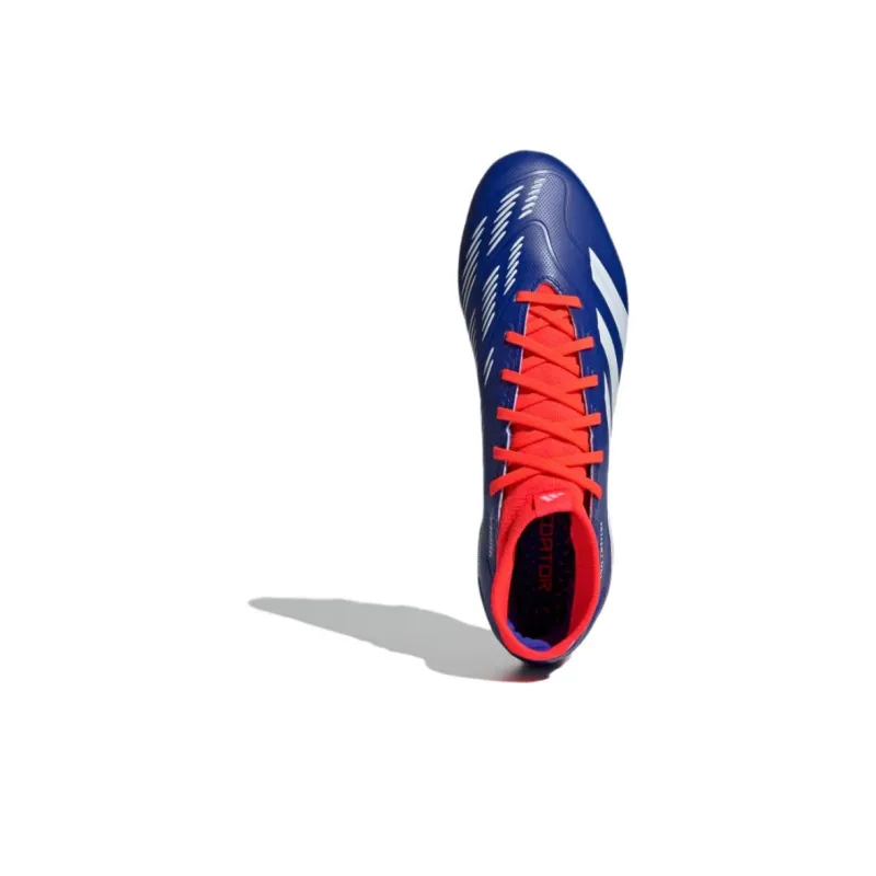Adidas Predator League Sock Fg Lucid Blue Cloud White Solar Red-5