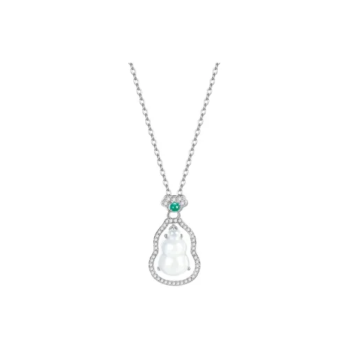 Liuzhen Hall Chalcedony Jade Necklaces Women's