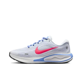 Nike Journey Run Cushioning, Slip Resistant, And Abrasion Resistant Low Top Casual Running Shoes Unisex White Blue