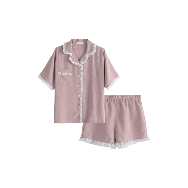 WANANNI Pajama Set Women's Dusty Pink-0