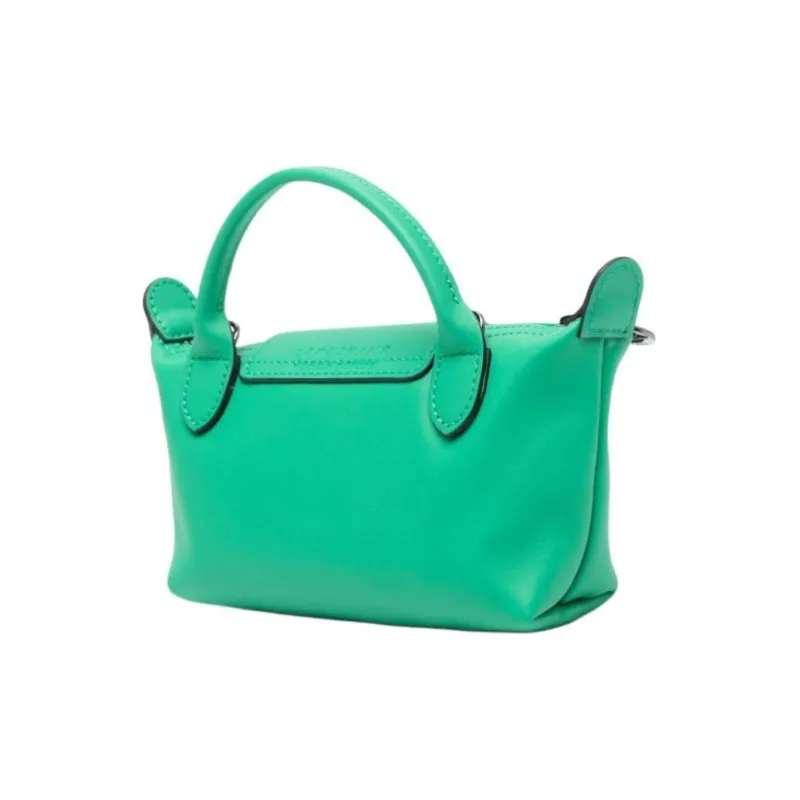 LONGCHAMP Debossed-logo Leather Mini Bag-1