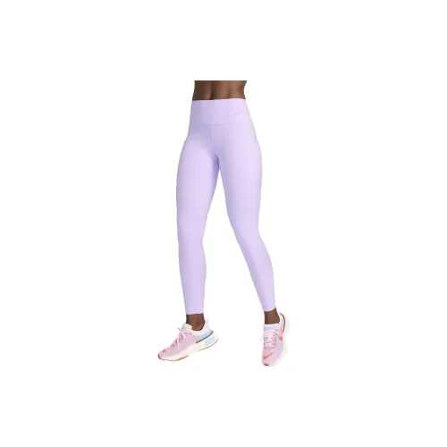 Nike Universa Casual Pants Women's Purple Lilac Flower