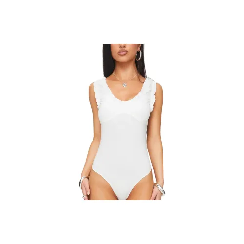 PRINCESS POLLY Bodysuits Women's White