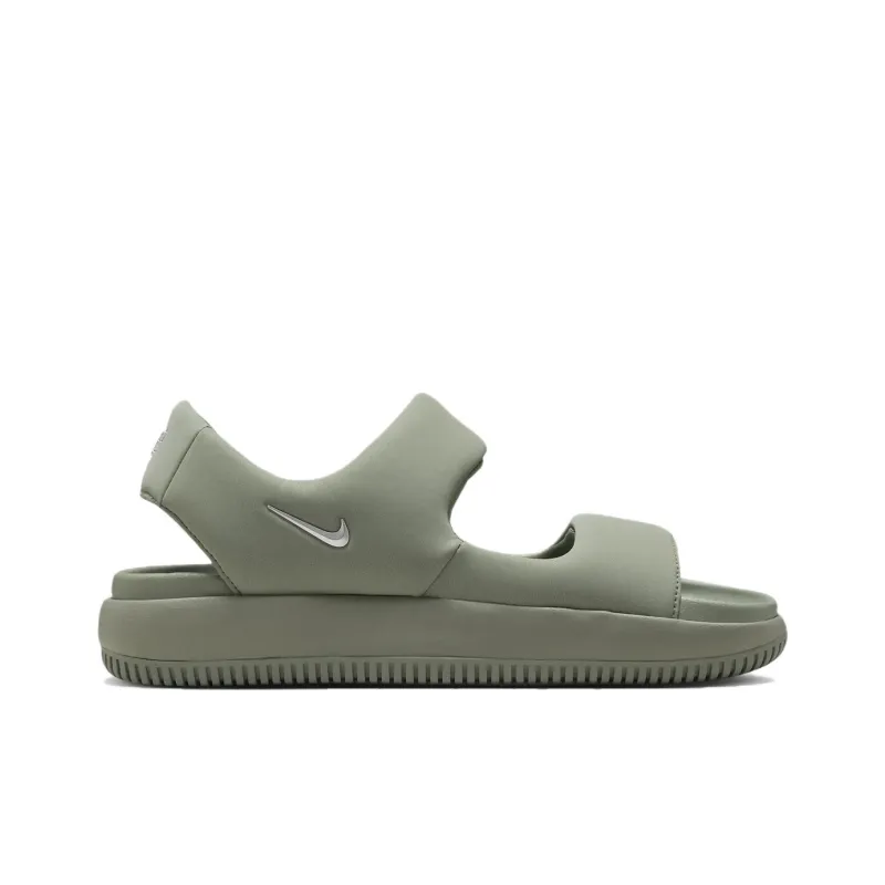 Nike Calm Sandal Light Army Metallic Silver Women's-1
