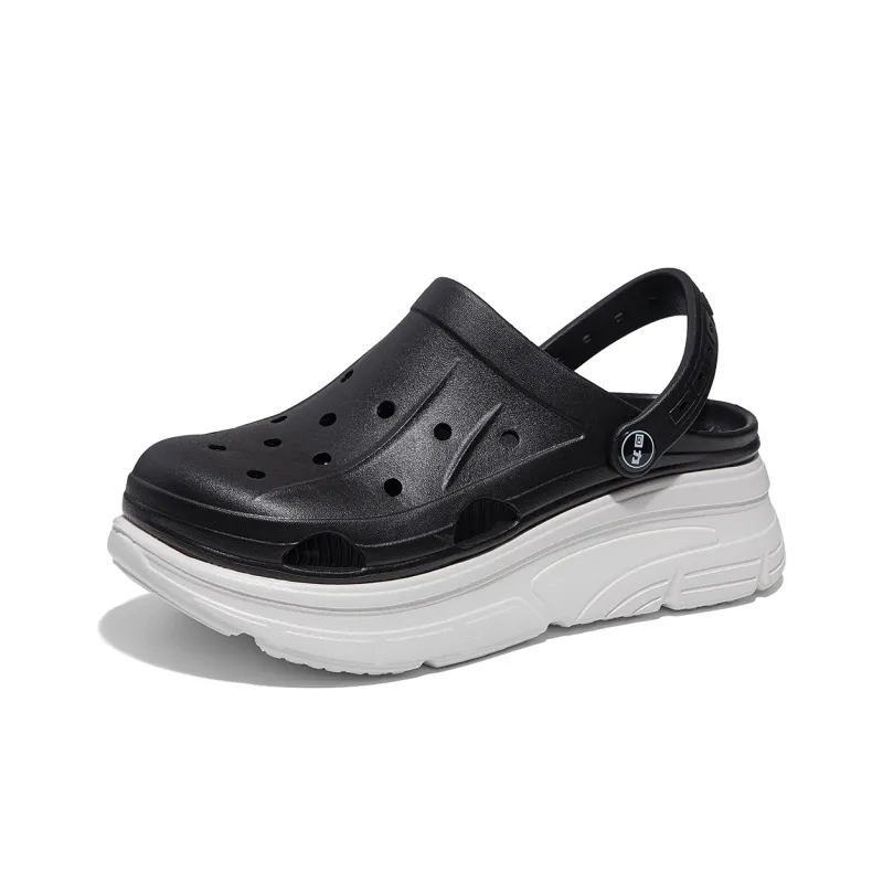Warrior Wing Series Clogs Women's Black White-1