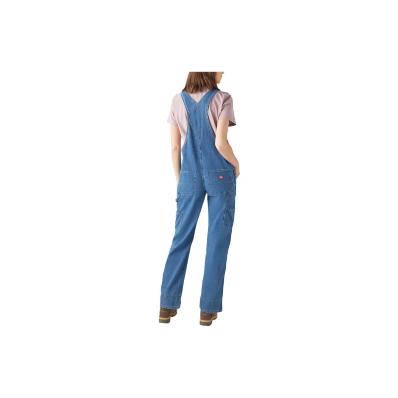 Dickies Overalls Women's Stone Wash Medium Blue-1