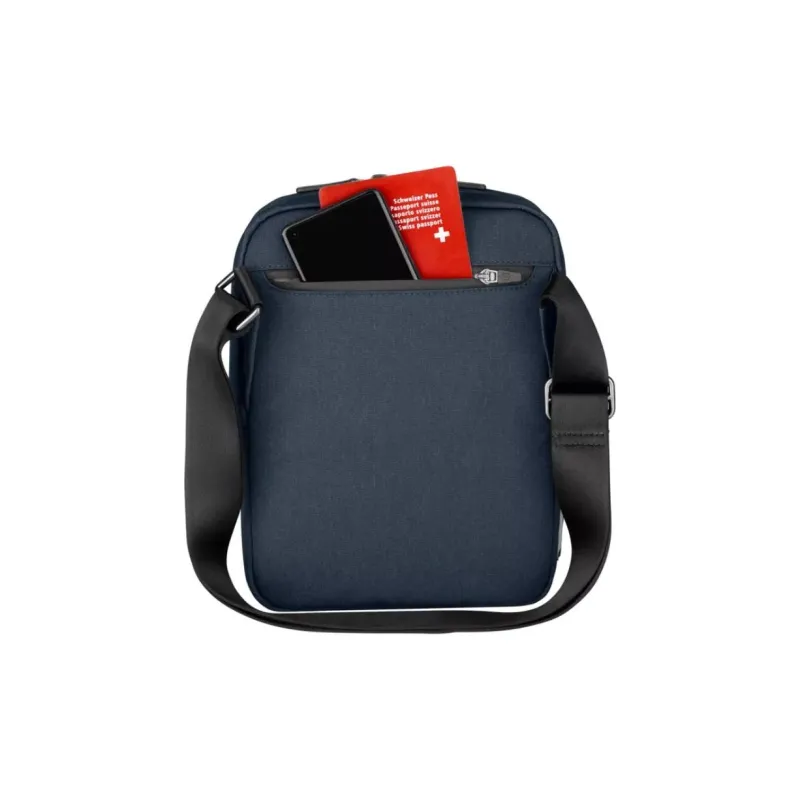 VICTORINOX Polyester Crossbody Bag Shoulder Bag Men's Blue Black-8