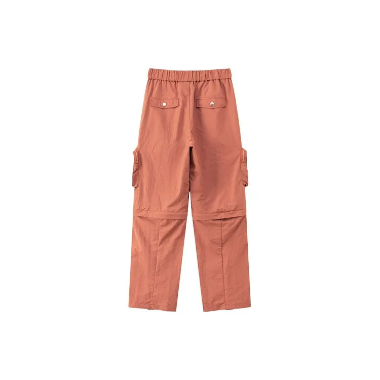 NO ONE ELSE Casual Pants Unisex Dirty Orange-1