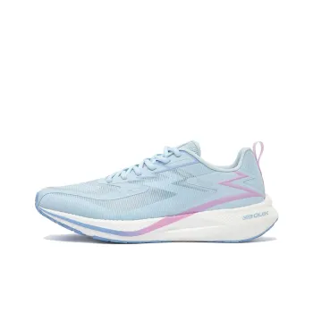 361° Cushioned Slip-Resistant Low-Top Casual Running Shoes Men's Basket Purple