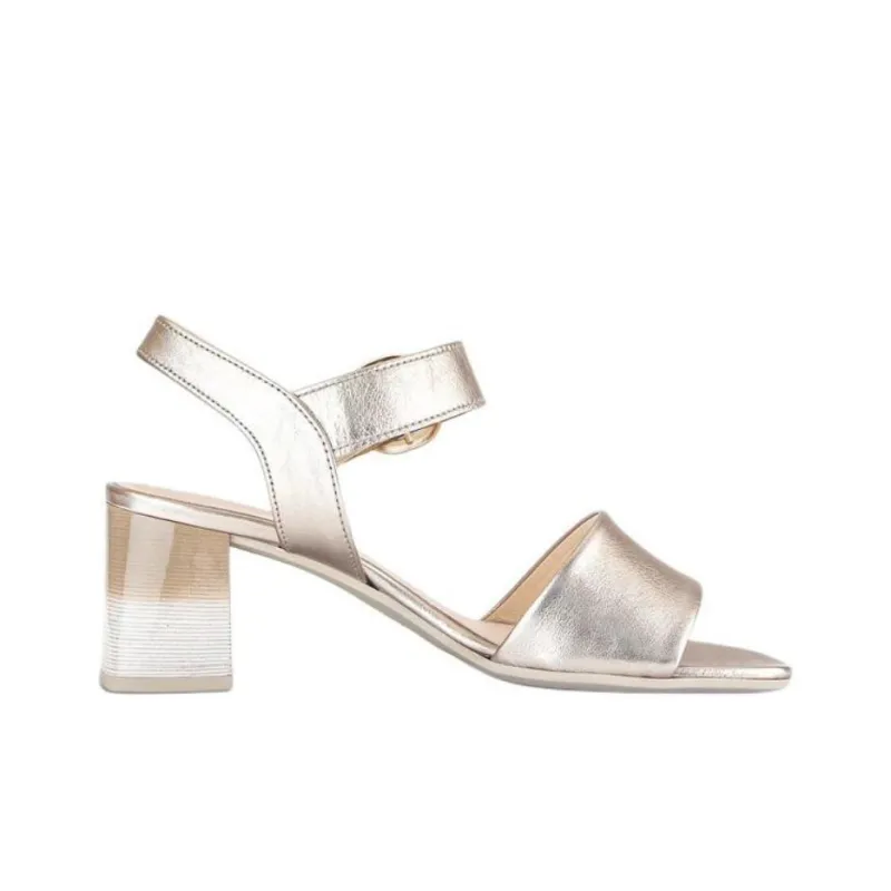 Gabor Strap Sandals 5cm Women's Metallic-1