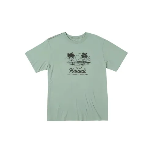 RVCA T-Shirts Men Granite Green