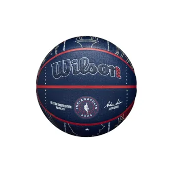 Wilson Size 7 Indoor Outdoor Universal Basketball Synthetic Leather Dark Blue