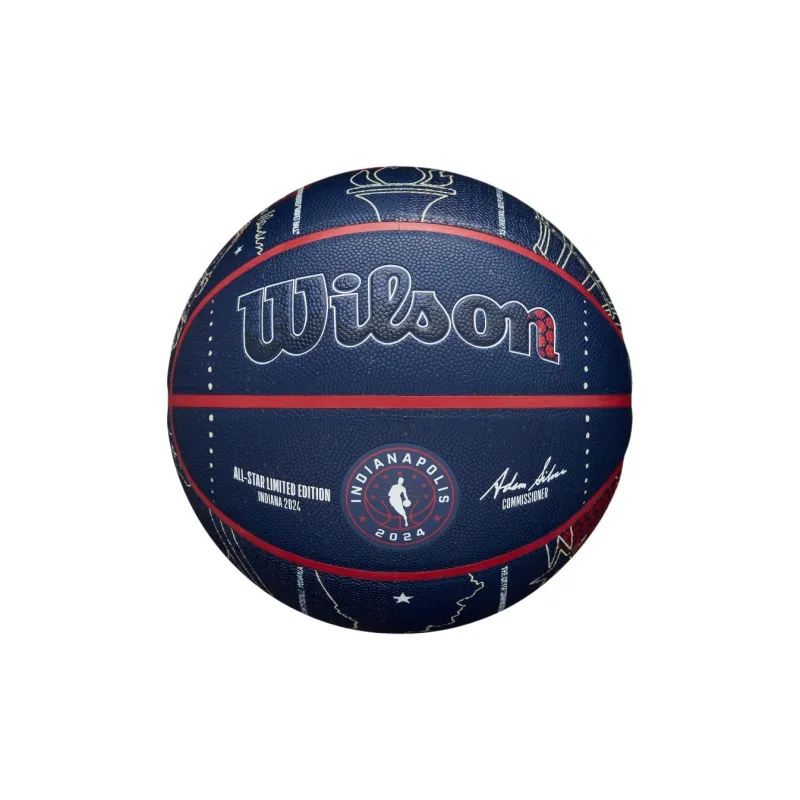 Wilson Size 7 Indoor Outdoor Universal Basketball Synthetic Leather Dark Blue-0