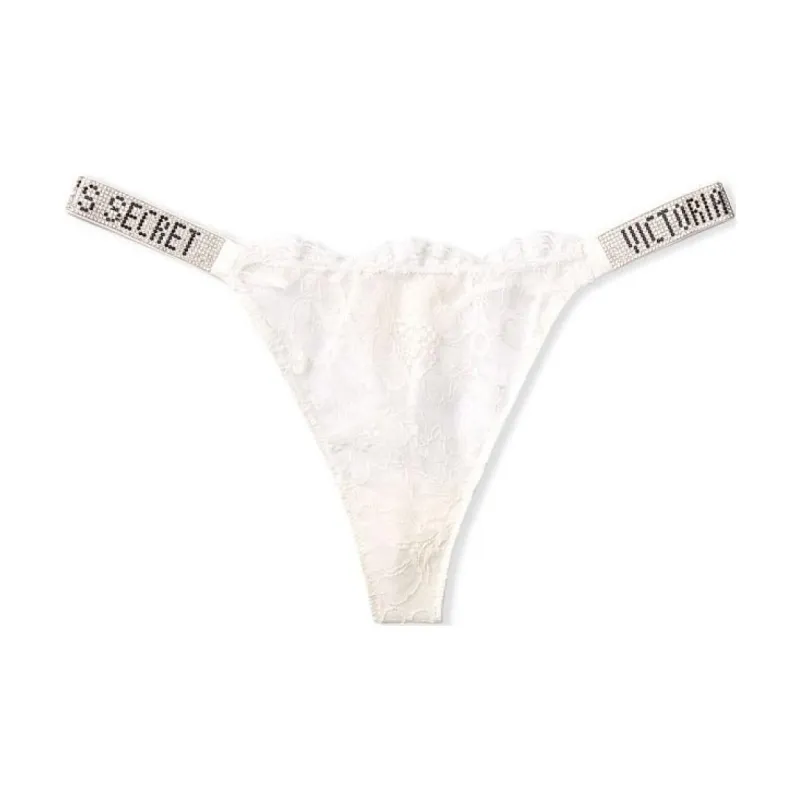 Victoria's Secret VERY SEXY Underpants Women's 1 Pack Coconut White-0