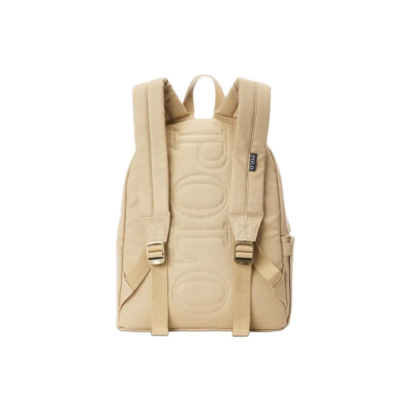 Polo Ralph Lauren Canvas Backpack Regular Kids' Beige Yellow-2