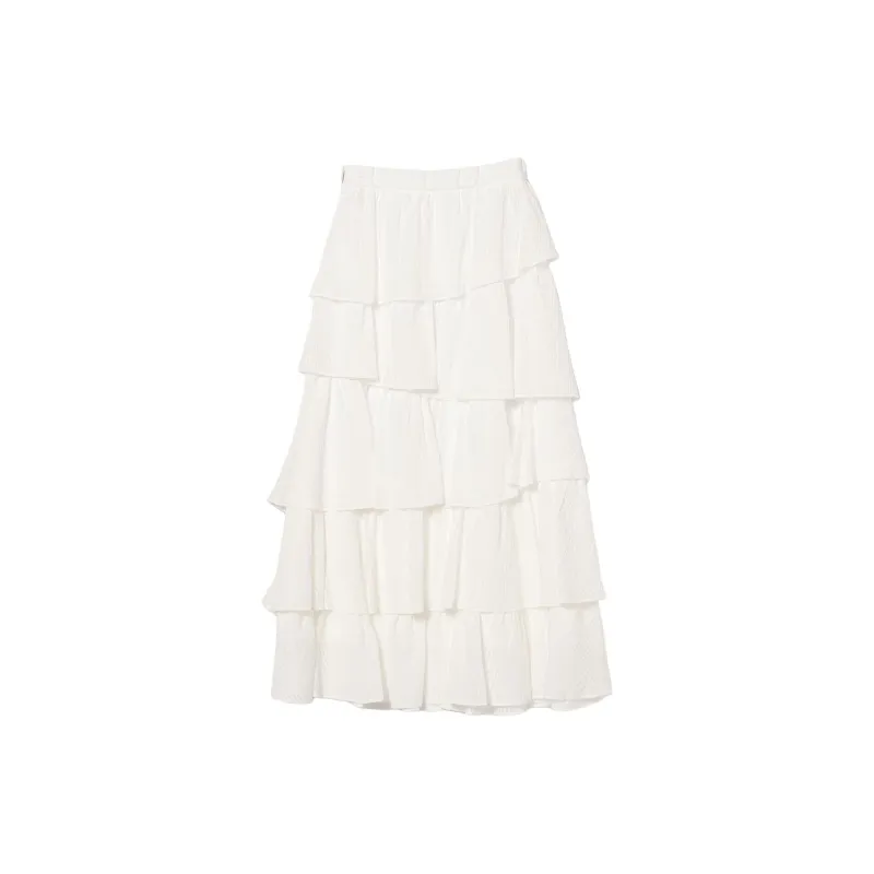 Beams Casual Long Skirt Women's-6