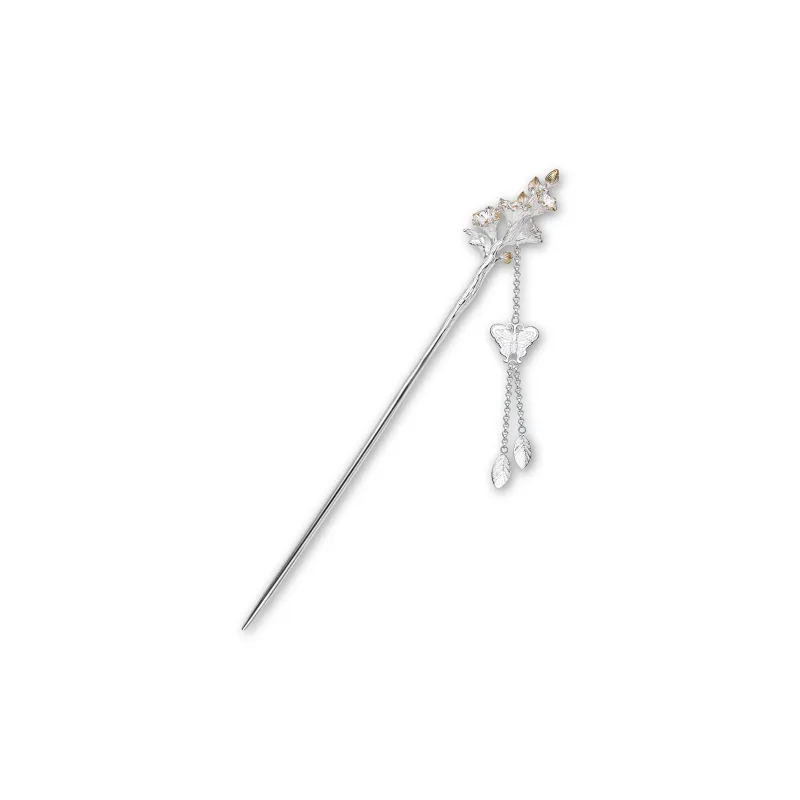 KADER Alloy Hairpins Women's Silver Box-18