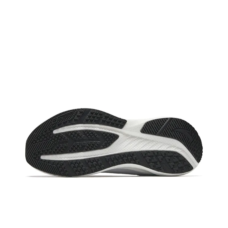 Anta Breathable Lightweight Casual Running Shoes Men's Pure White-4