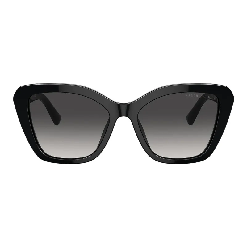 Ralph Lauren Collection Irregular Shape Sunglasses Women's Black-1