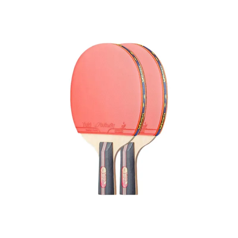 Butterfly Ping Pong Paddles Unisex All Wood Red-21